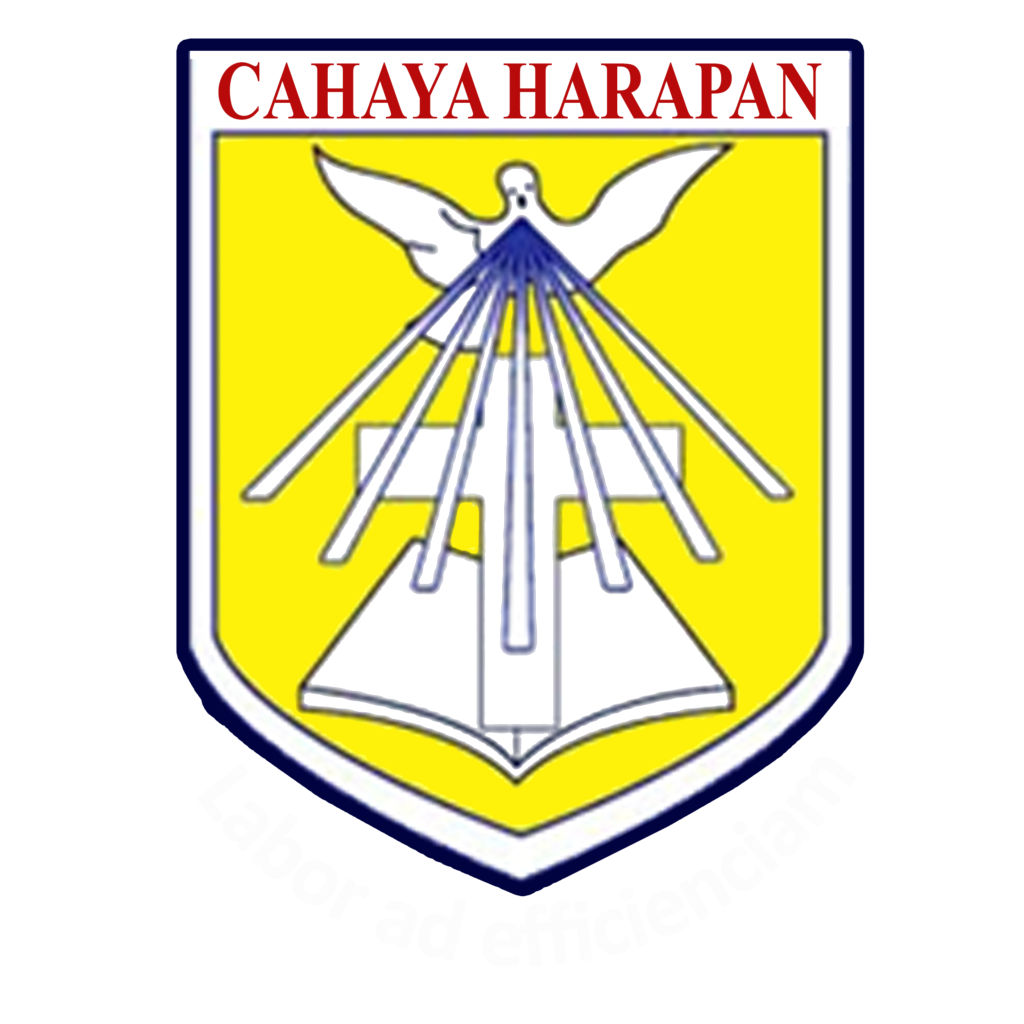 Logo Cahaya Harapan tulisan putih